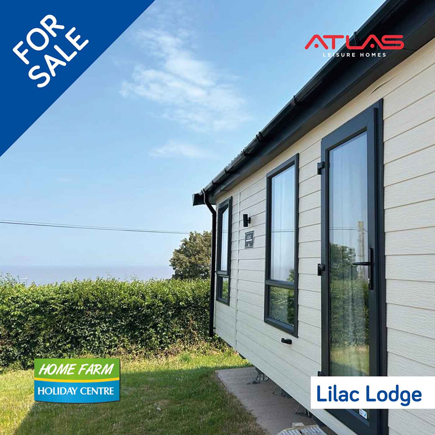 Two 40 x 20 2 Bed Holiday Lodges For Sale at Home Farm Watchet
